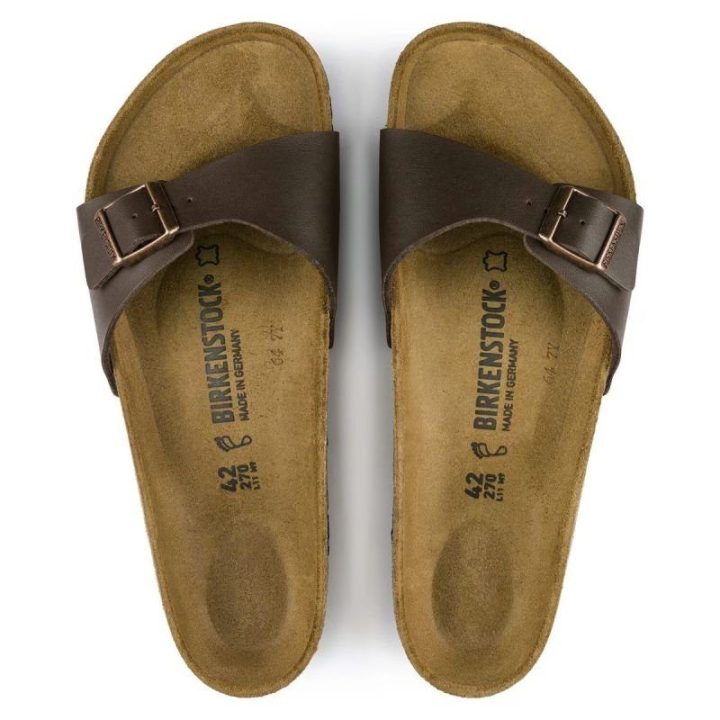 Moteriškos šlepetės su reguliuojama sagtimi Birkenstock Madrid BS