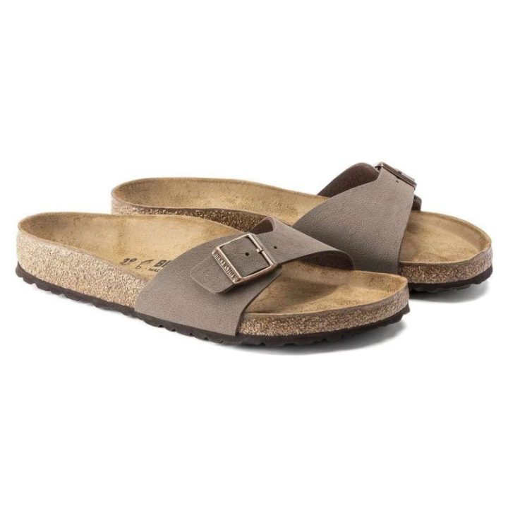 Moteriškos šlepetės su sagtimi Birkenstock Madrid BS, moka