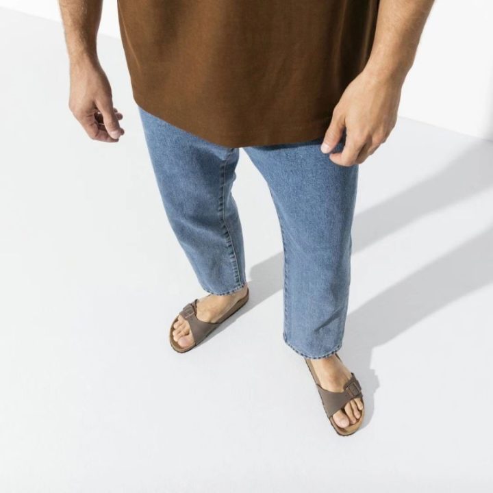 Moteriškos šlepetės su sagtimi Birkenstock Madrid BS, moka