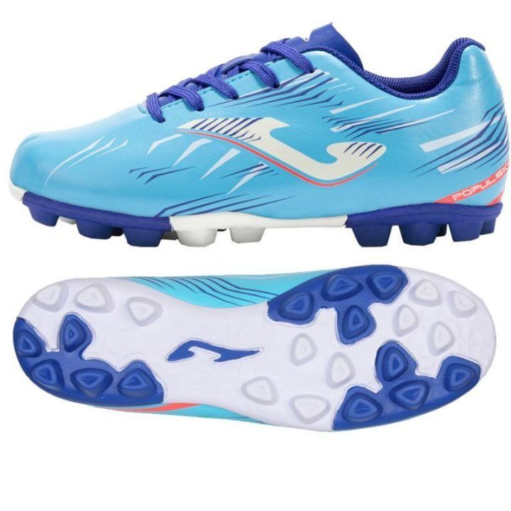 Vaikiški futbolo bateliai su raišteliais Joma Propulsion 2505, mėlyni