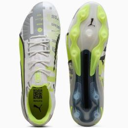 Vyriški futbolo bateliai Puma King Ultimate Forever, pilkai žali