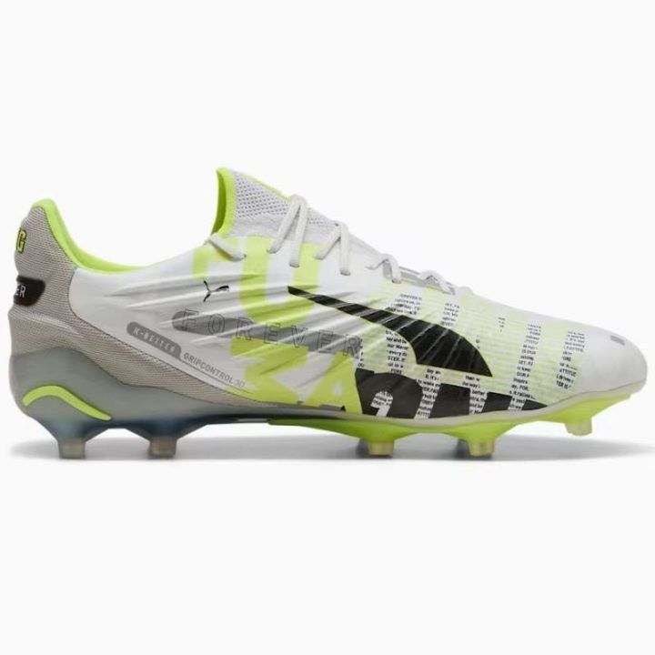Vyriški futbolo bateliai Puma King Ultimate Forever, pilkai žali