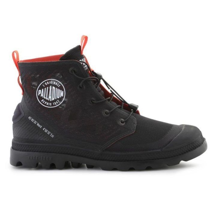 Vyriški auliniai batai Palladium Pampa Lite Travel VT, juodi