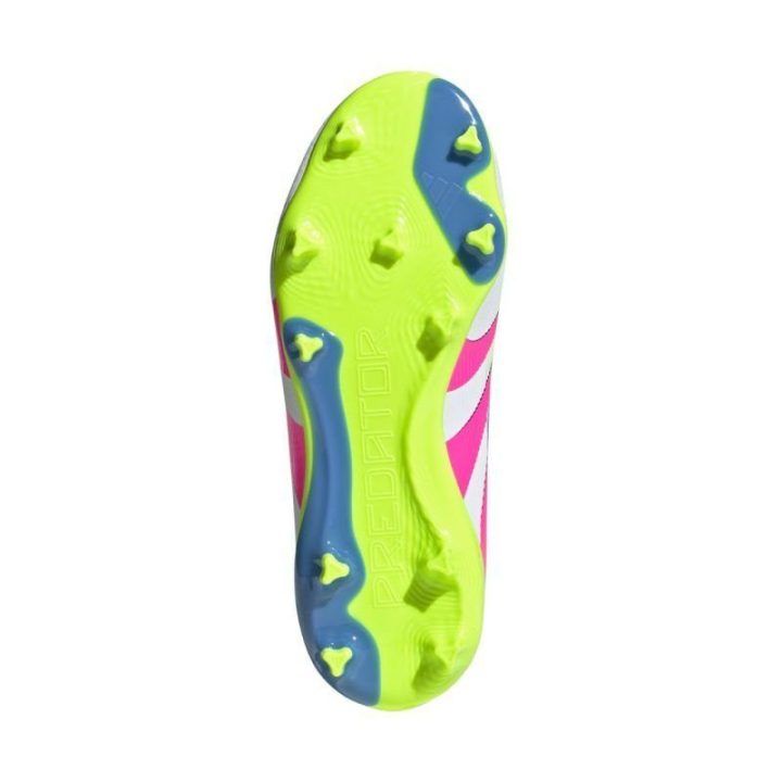 Futbolo bateliai berniukams be raištelių adidas Predator League FG/MG