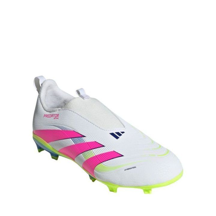 Futbolo bateliai berniukams be raištelių adidas Predator League FG/MG