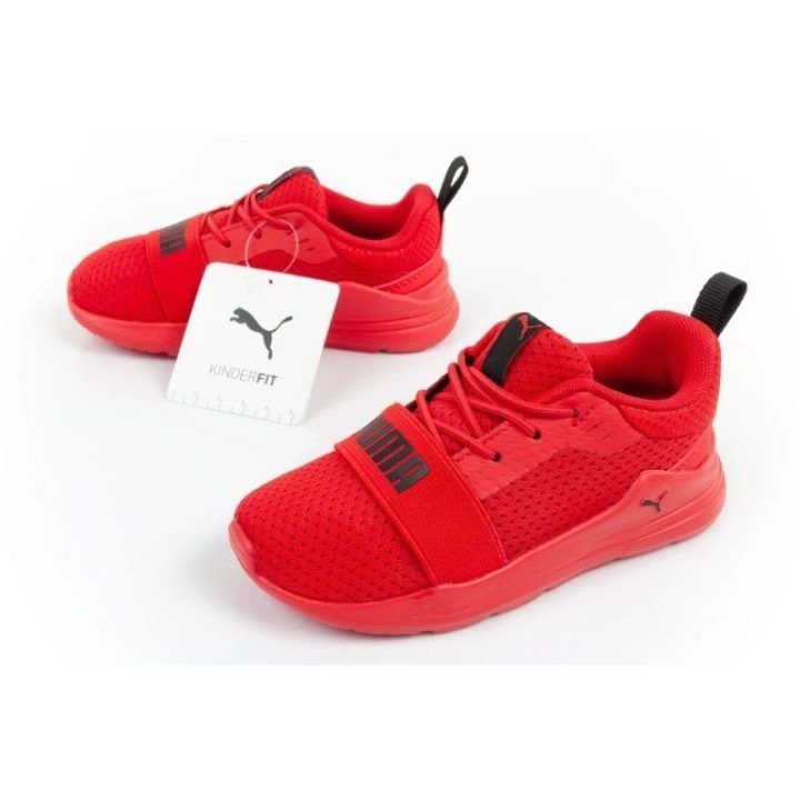 Vaikiški sportbačiai su elastingais raišteliais Puma Wired Run