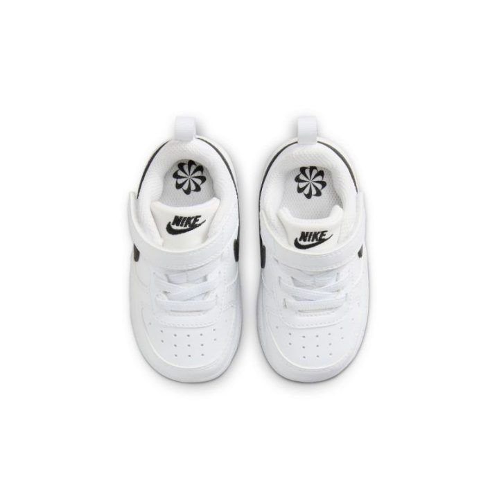 Vaikiški sportbačiai Nike Court Borough Low Recraft, balti