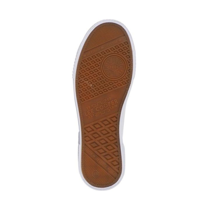 Moteriški laisvalaikio batai su raišteliais Lee Cooper, balti