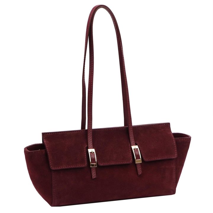 Moteriška natūralios odos rankinė Camilla Premium, 40 × 15 × 10 cm