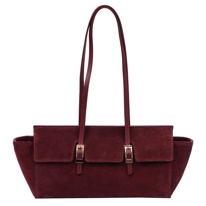 Moteriška natūralios odos rankinė Camilla Premium, 40 × 15 × 10 cm