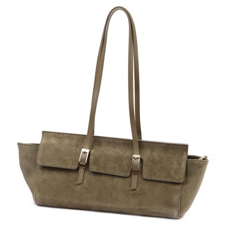 Moteriška natūralios odos rankinė Camilla Premium, 40 × 15 × 10 cm