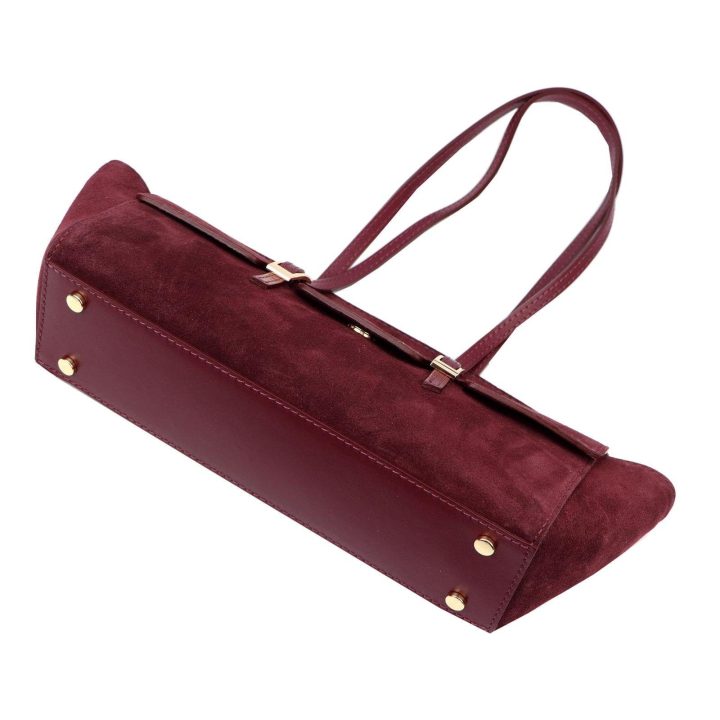 Moteriška natūralios odos rankinė Camilla Premium, 40 × 15 × 10 cm