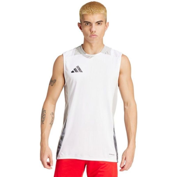 Vyriški berankoviai marškinėliai adidas Tiro 24 Competition, balti