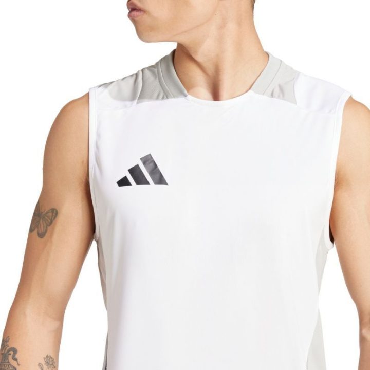 Vyriški berankoviai marškinėliai adidas Tiro 24 Competition, balti