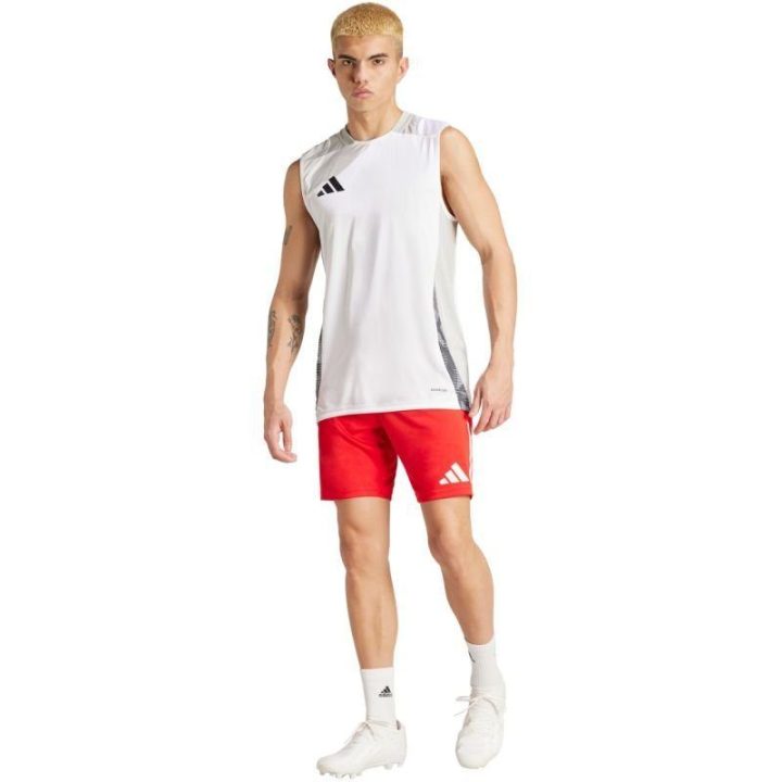 Vyriški berankoviai marškinėliai adidas Tiro 24 Competition, balti