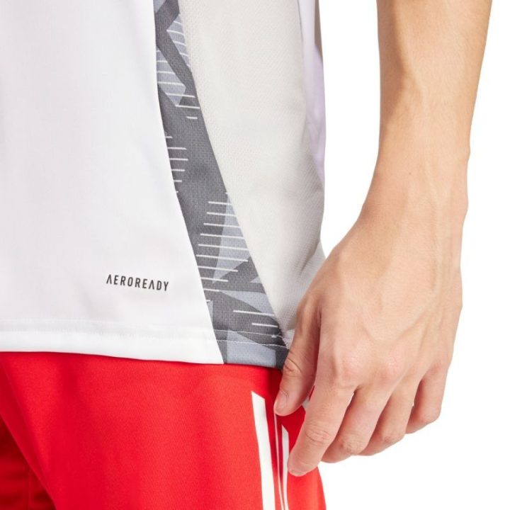 Vyriški berankoviai marškinėliai adidas Tiro 24 Competition, balti