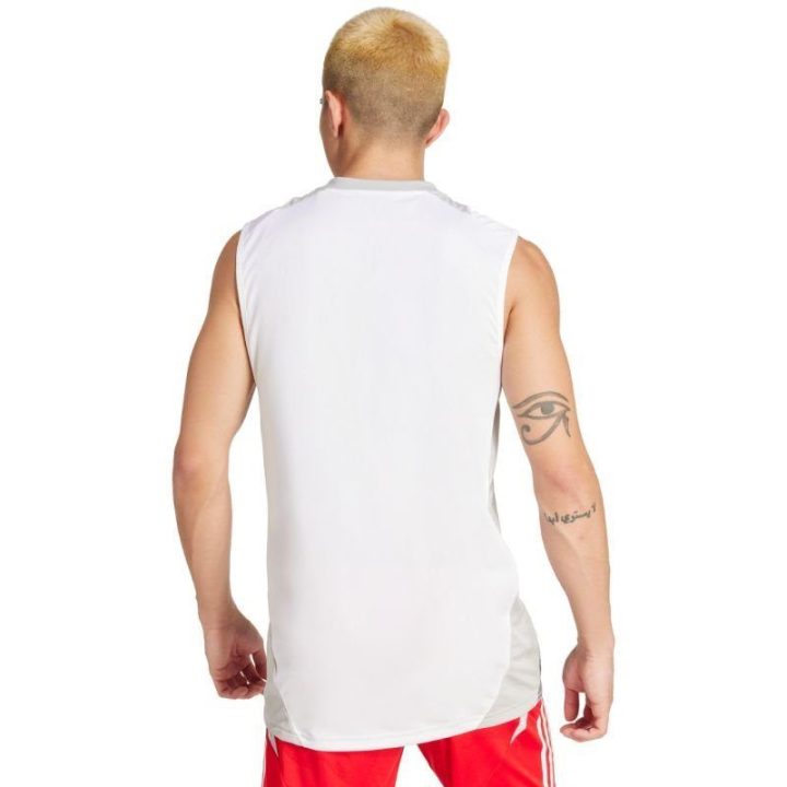 Vyriški berankoviai marškinėliai adidas Tiro 24 Competition, balti