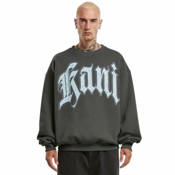 Vyriškas medvilninis džemperis Karl Kani Inside Out Crew