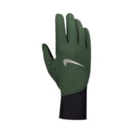 Vyriškos pirštinės Nike Pacer Midweight su Therma-FIT, juodos ir pilkos