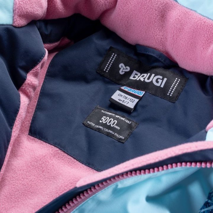 Vaikiška pašiltinta slidinėjimo striukė Brugi 3AK5