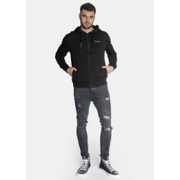 Vyriškas medvilninis džemperis su užtrauktuku Armani Exchange