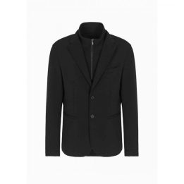 Vyriška medvilninė striukė su sagomis Armani Exchange