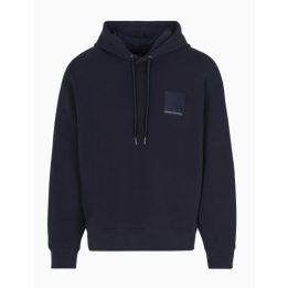 Vyriškas džemperis su gobtuvu iš organinės medvilnės Armani Exchange