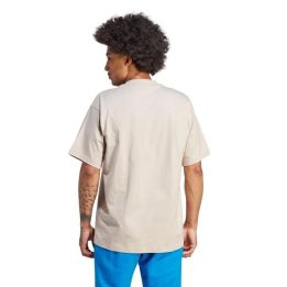 Vyriški laisvo kirpimo marškinėliai adidas Adicolor Contempo, smėlio