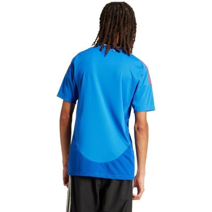 Vyriški marškinėliai adidas Italy 24 Home, mėlyni