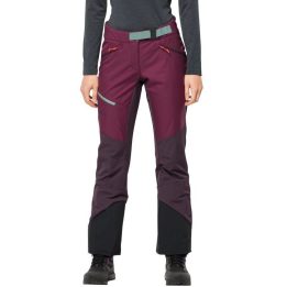 Moteriškos slidinėjimo kelnės Jack Wolfskin Alpspitze, violetinės