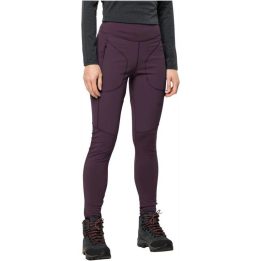 Moteriškos sportinės kelnės Jack Wolfskin Salmaster, violetinės