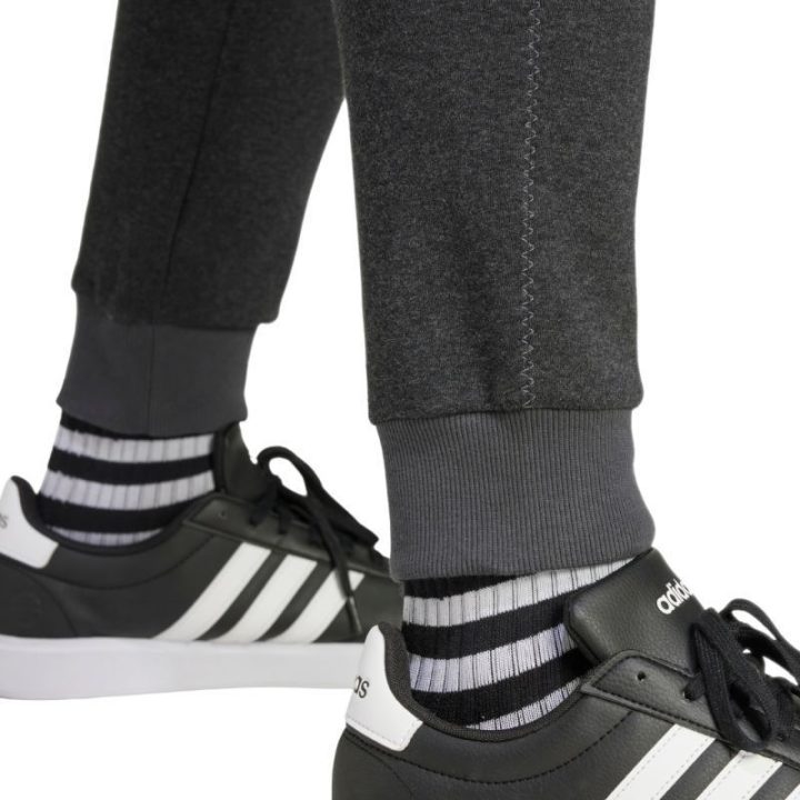 Vyriškos medvilninės kelnės adidas Seasonal Essentials, pilkos