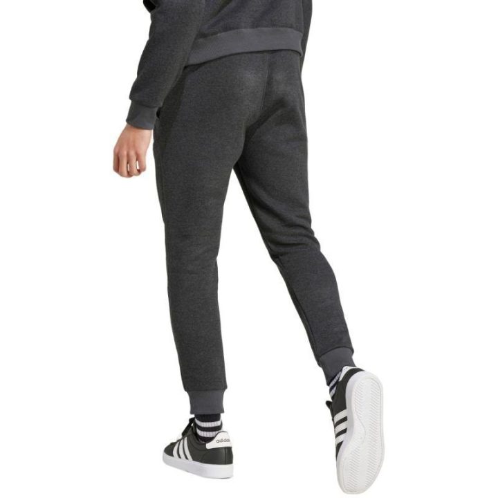 Vyriškos medvilninės kelnės adidas Seasonal Essentials, pilkos