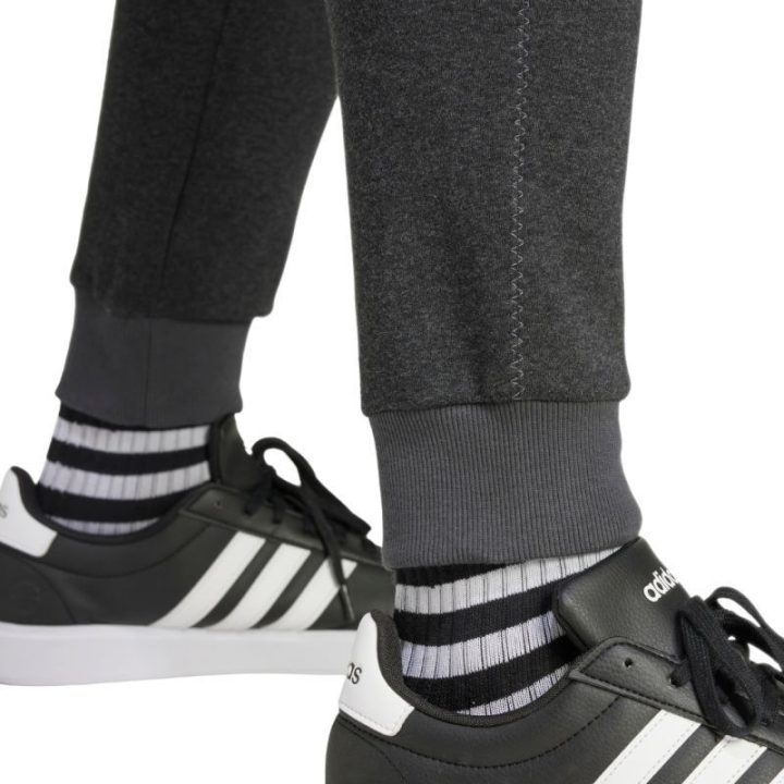 Vyriškos medvilninės kelnės adidas Seasonal Essentials, pilkos