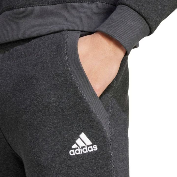 Vyriškos medvilninės kelnės adidas Seasonal Essentials, pilkos