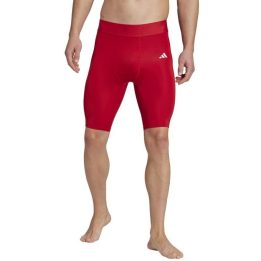 Vyriški kompresiniai šortai adidas TechFit, raudoni