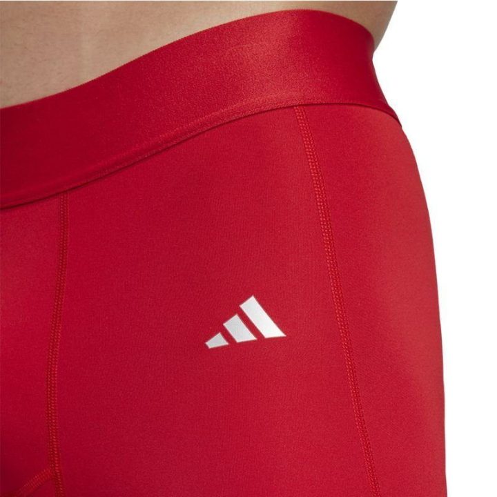 Vyriški kompresiniai šortai adidas TechFit, raudoni