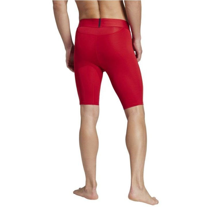 Vyriški kompresiniai šortai adidas TechFit, raudoni