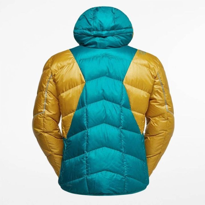 Vyriška pūkinė striukė La Sportiva Pinnacle, Savana/Everglade