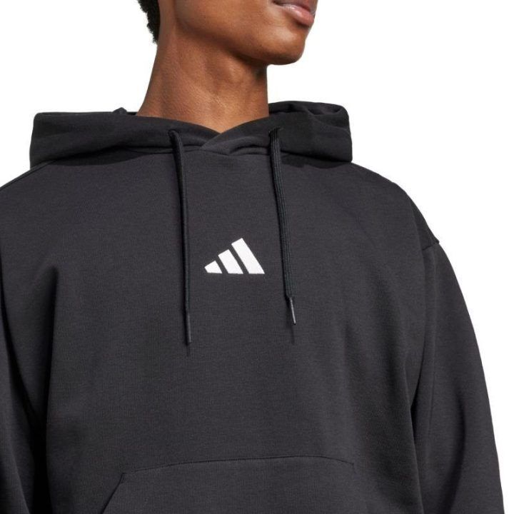 Vyriškas medvilninis džemperis su gobtuvu adidas Essentials Feelcozy