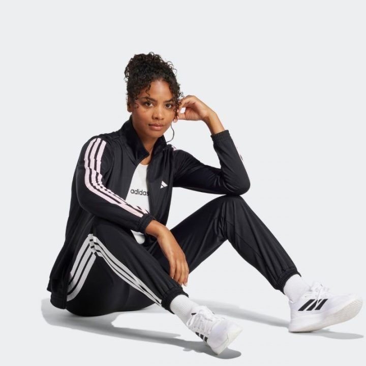 Moteriškos sportinės kelnės adidas Tricot 3-Stripes