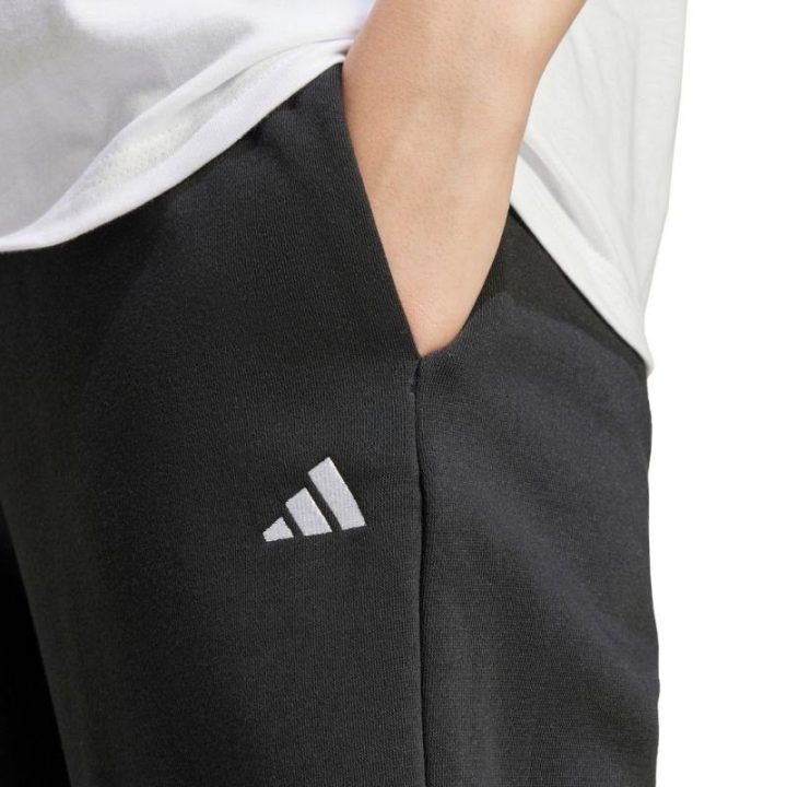 Moteriškos medvilninės sportinės kelnės adidas Essentials