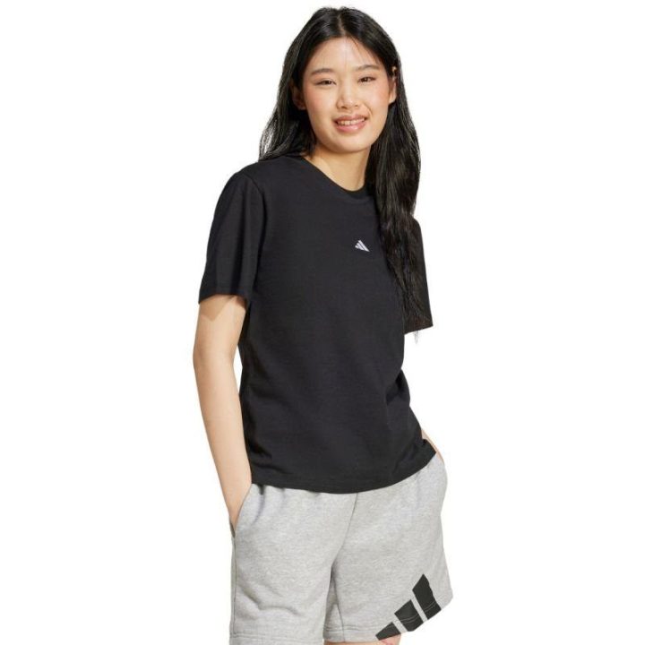 Moteriški medvilniniai marškinėliai adidas Essentials Small Logo
