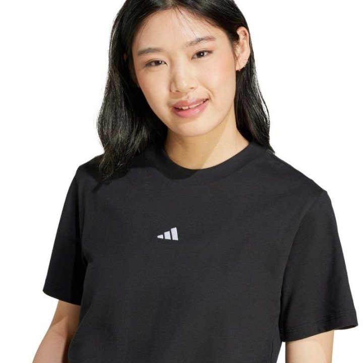 Moteriški medvilniniai marškinėliai adidas Essentials Small Logo