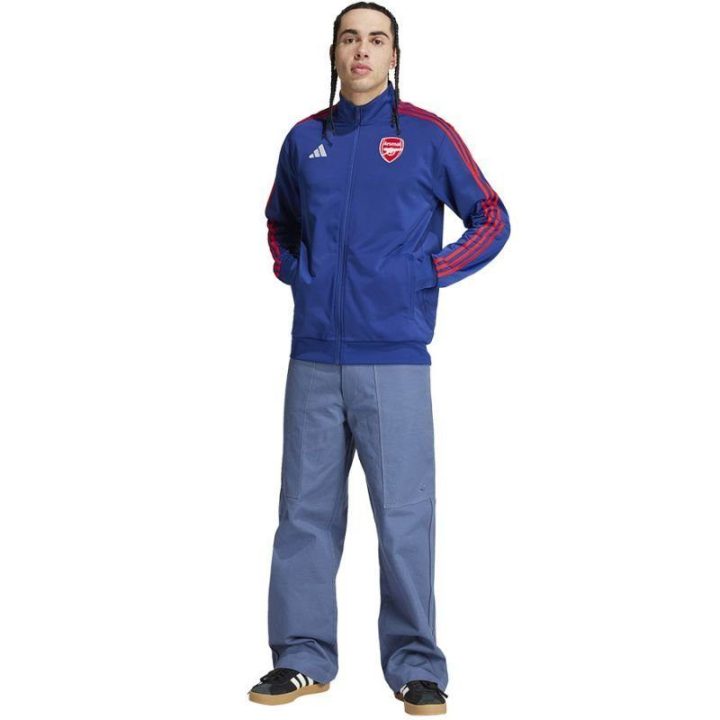 Vyriškas džemperis su užtrauktuku adidas Arsenal Track Top, mėlynas