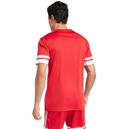Vyriški prigludusio kirpimo marškinėliai adidas Squadra 25, raudoni
