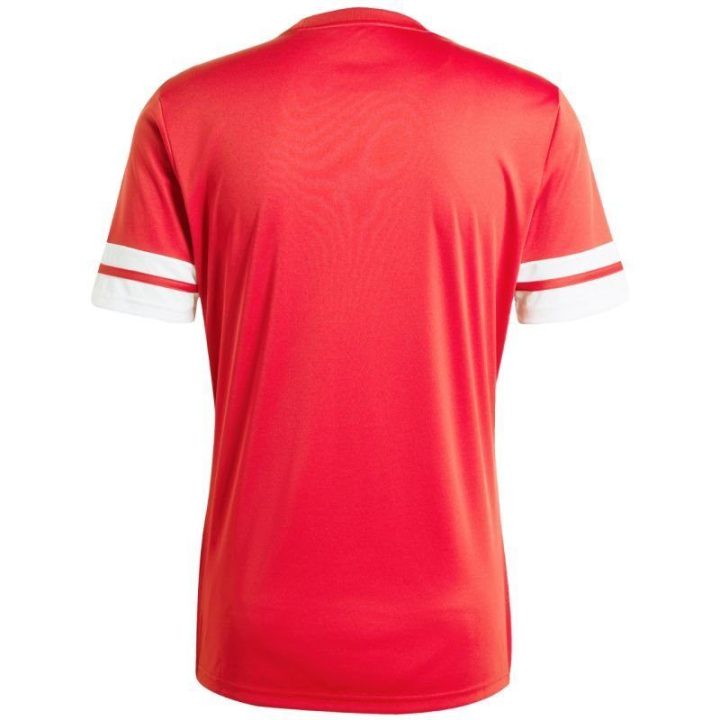 Vyriški prigludusio kirpimo marškinėliai adidas Squadra 25, raudoni