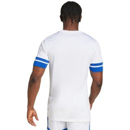 Vyriški futbolo marškinėliai adidas Squadra 25, balti ir mėlyni