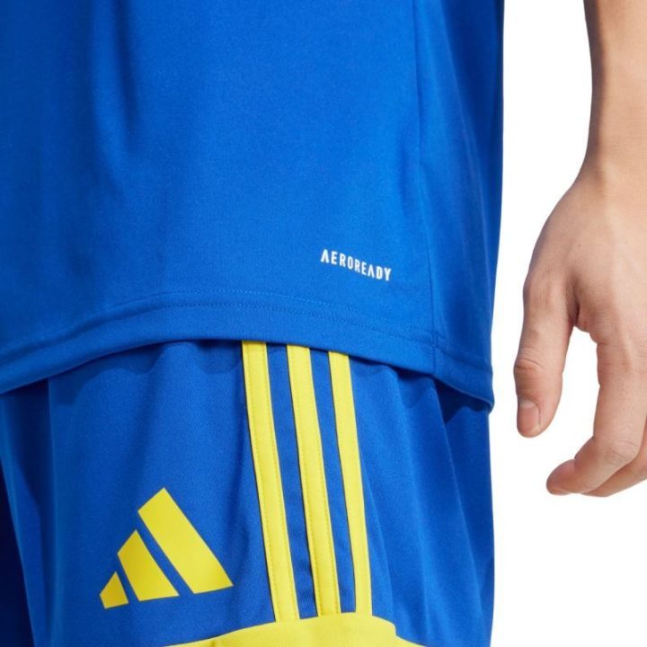 Vyriški marškinėliai su apvalia rumbuota iškirpte adidas Squadra 25