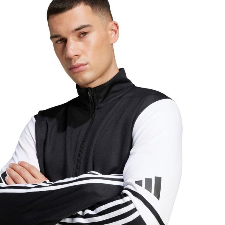 Vyriškas džemperis adidas Squadra 25 Training, juodas ir baltas